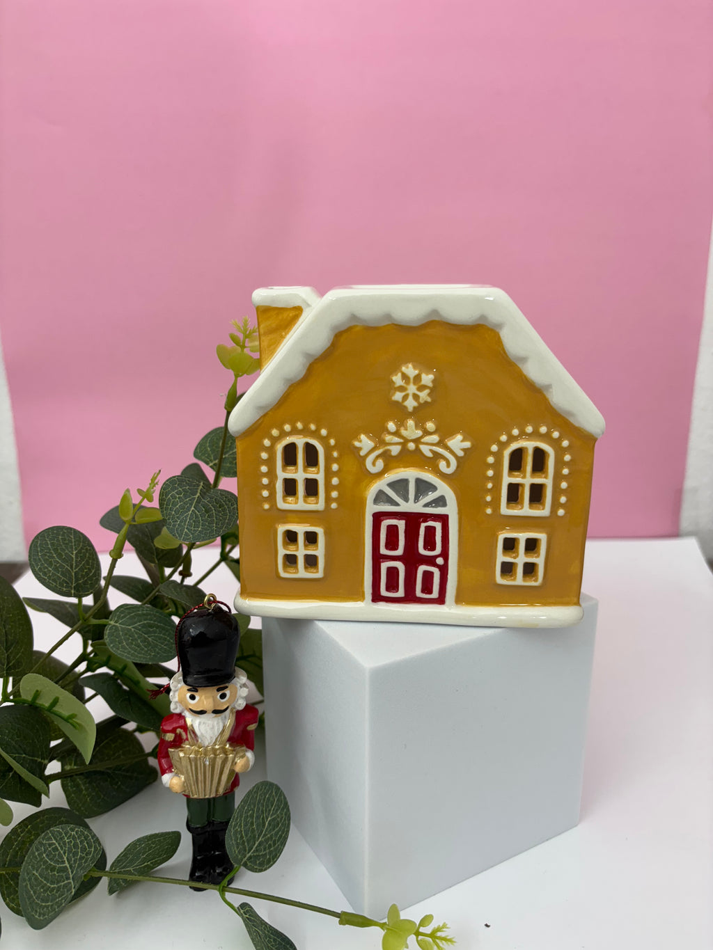 Quemador casa de jengibre