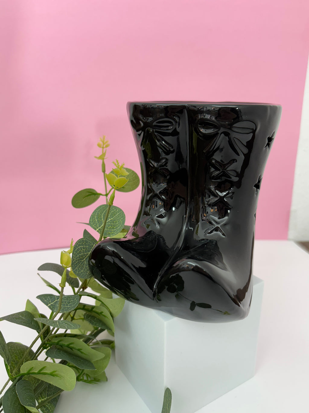 Quemador botas de bruja